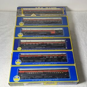 AHM New Haven 1920’s Passenger Cars w/ Interiors HO Scale Train Set (New)